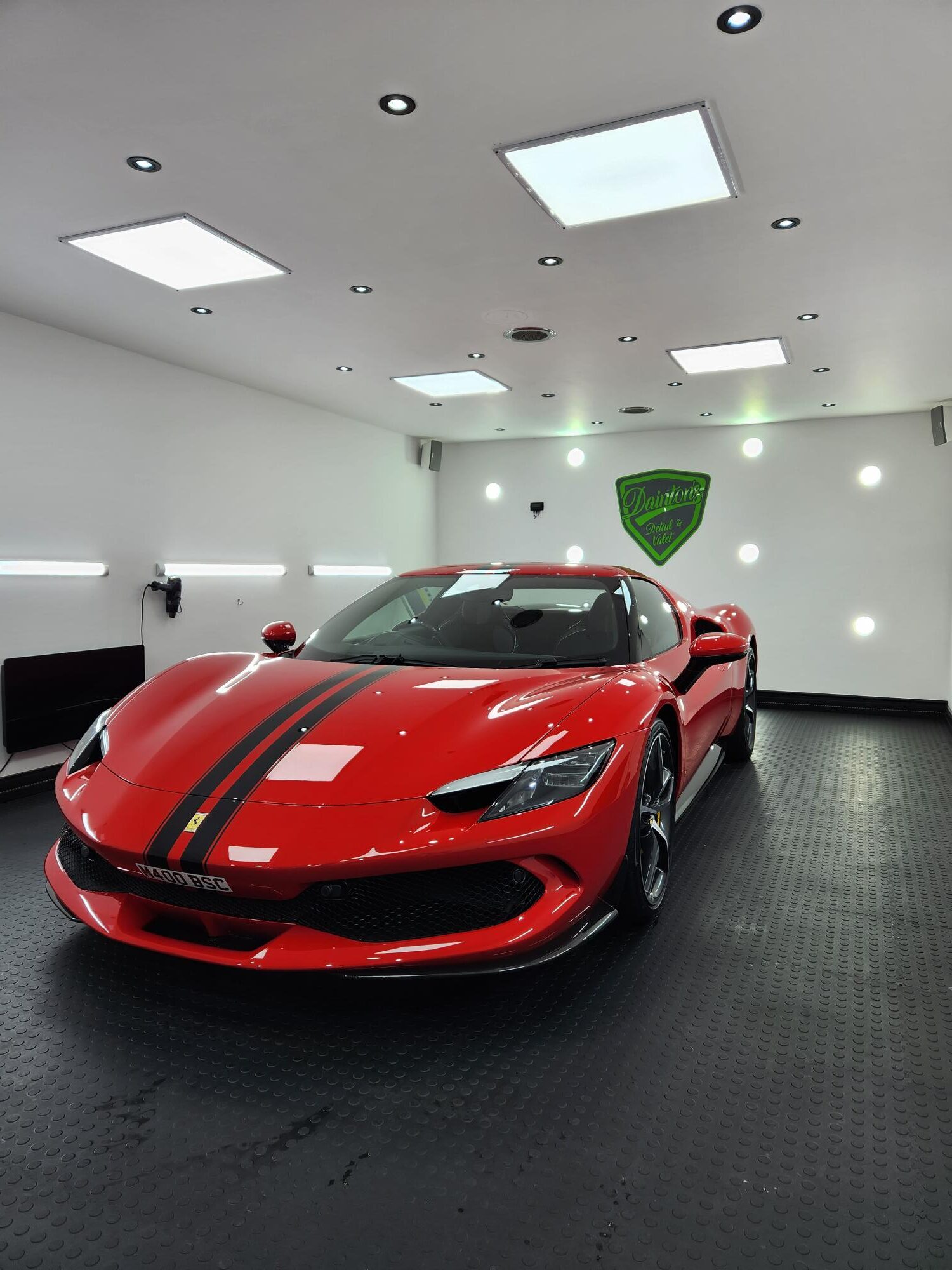 Ferrari 296 GTB full body PPF protection