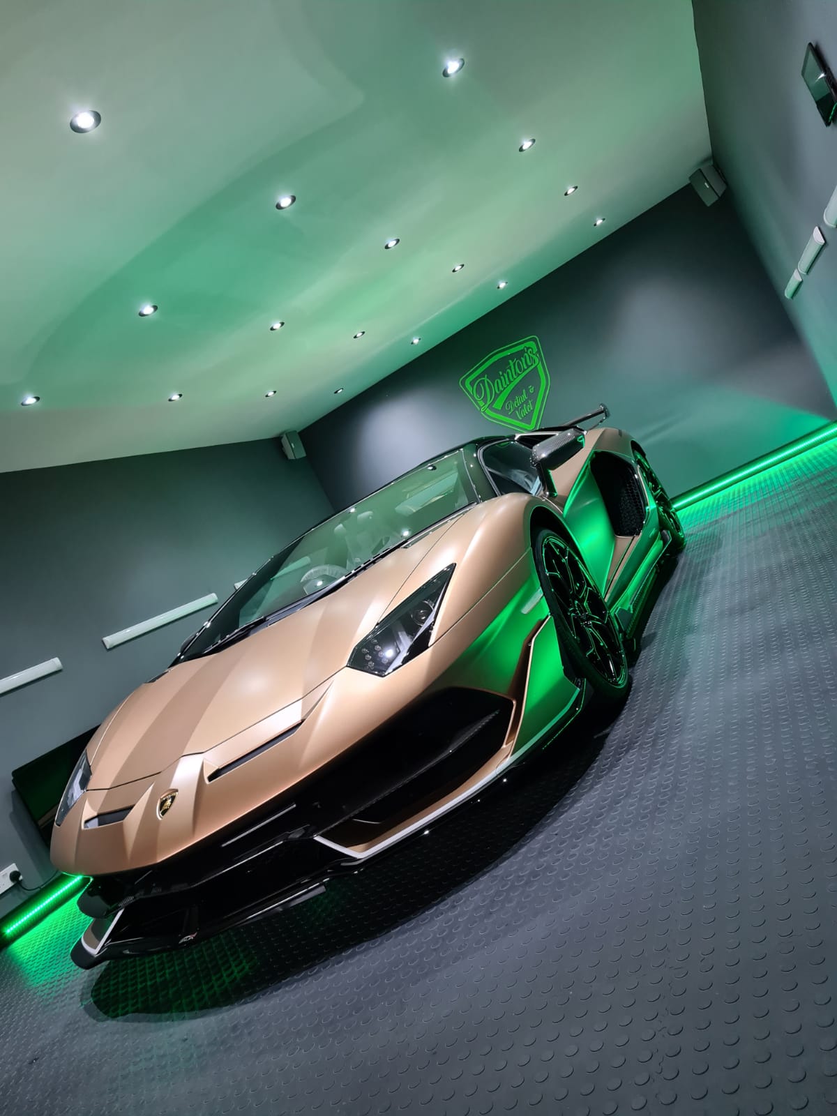 Dainton's studio interior